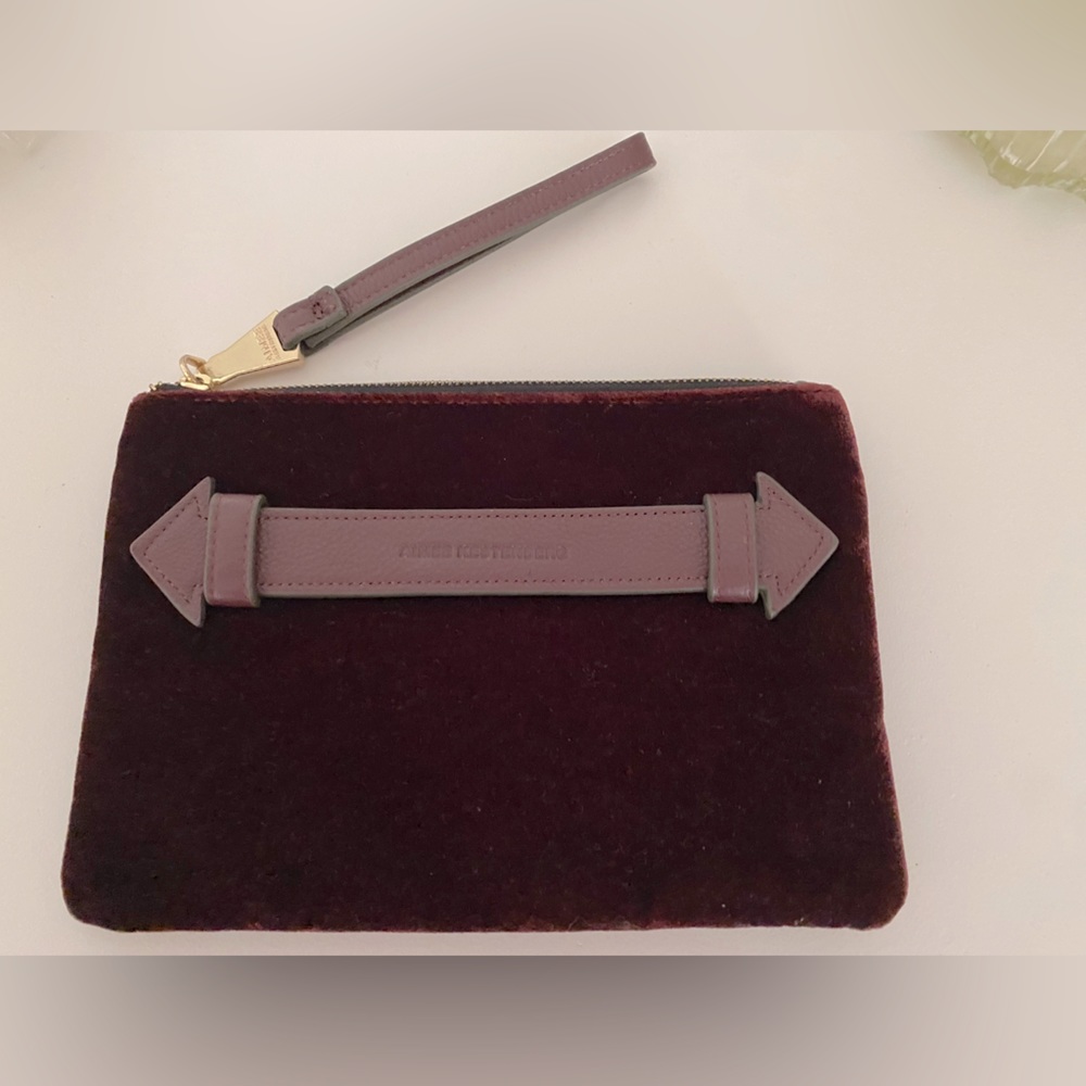 Aimee Kestenberg Red Velvet Wristlet